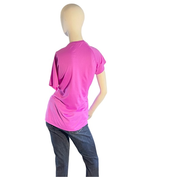 The North Face Top Womens X Large V Neck Short Sleeve Tee Shirt Active - Picture 3 of 6